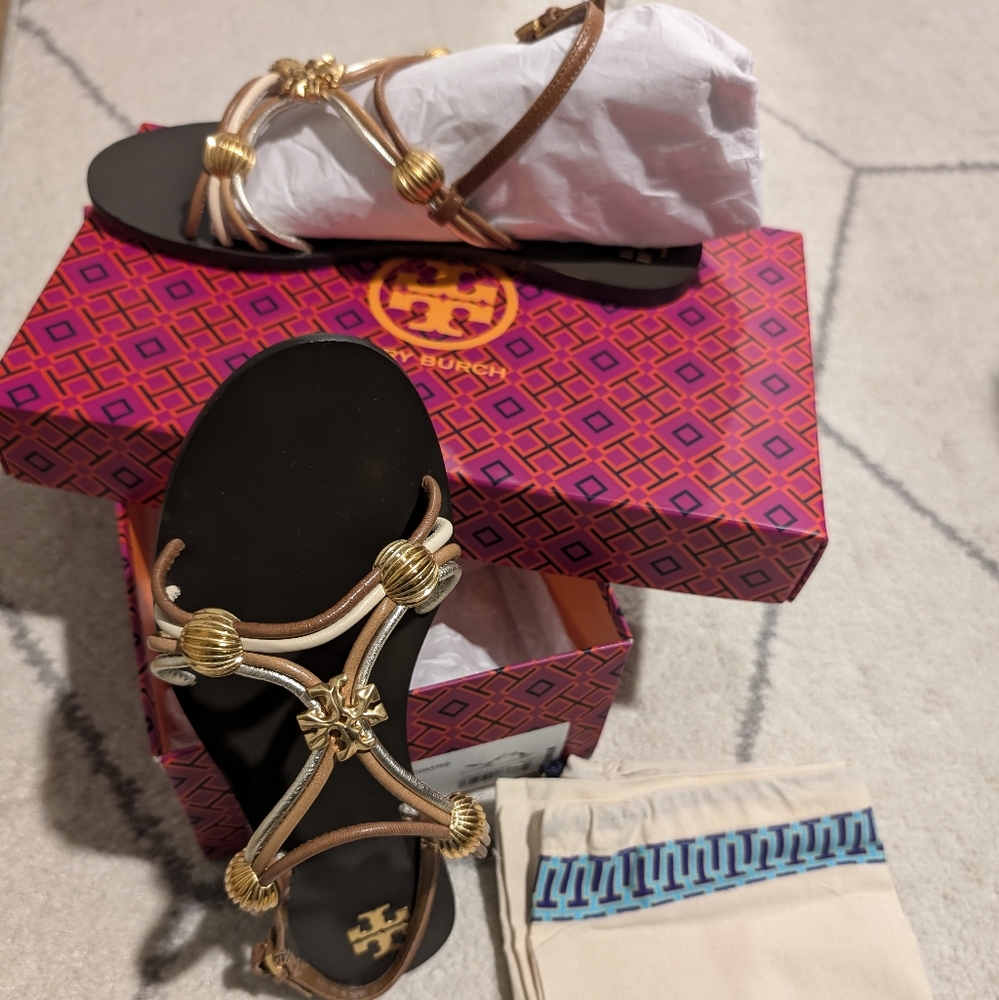 Tory Burch Capri Multi Strap Sandal